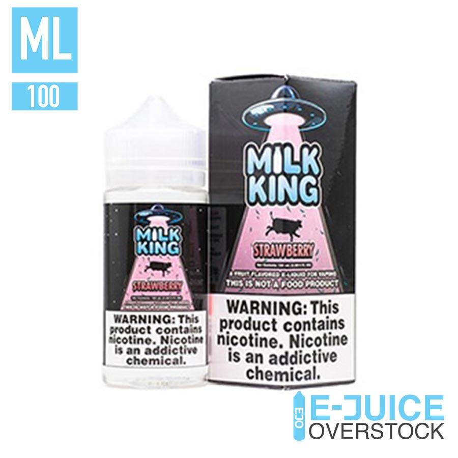 STRAWBERRY BY MILK KING E-LIQUID 100ML