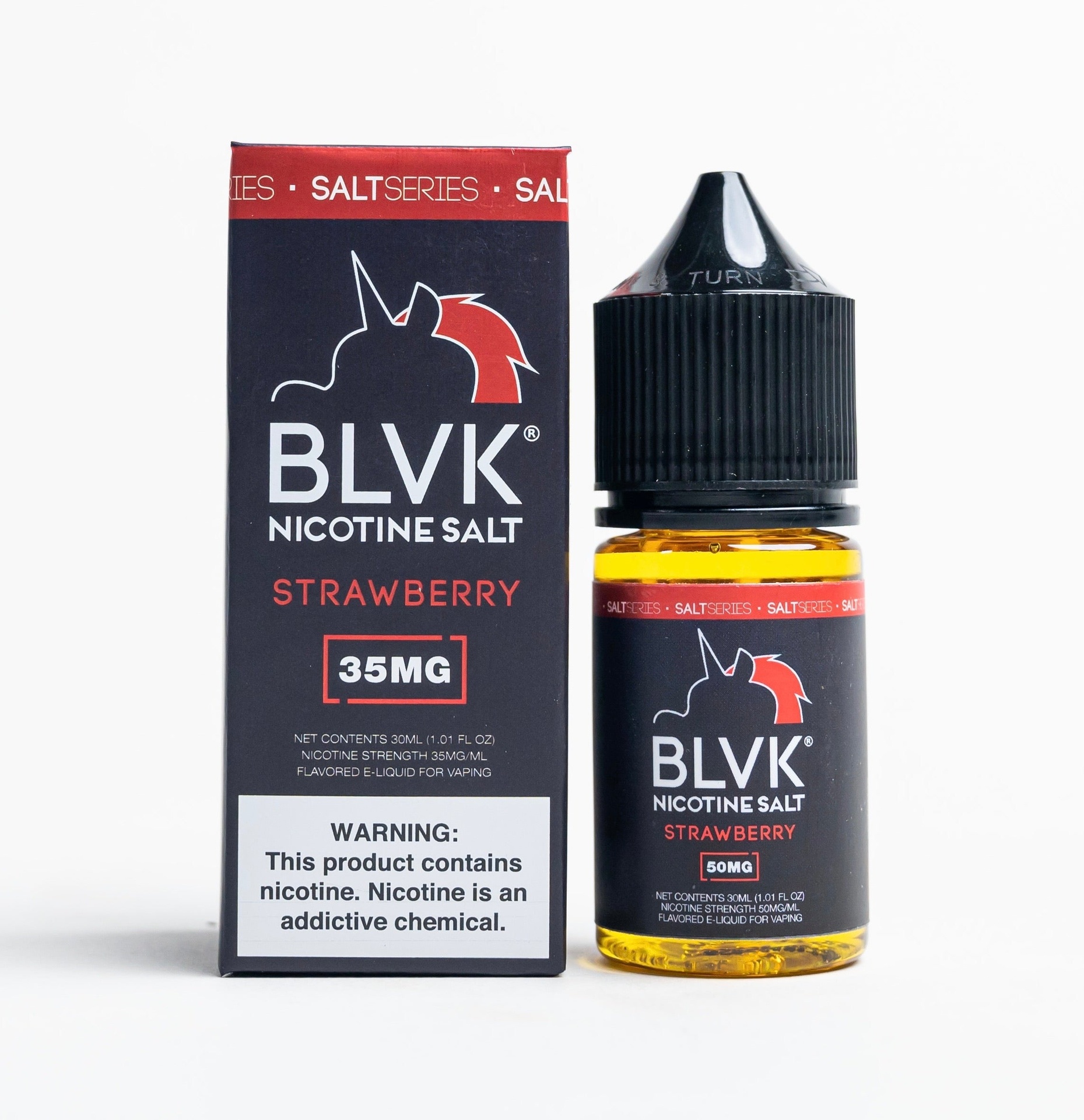 Strawberry by BLVK 30ML Saltnic (35mg)