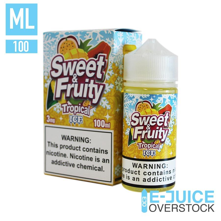 SWEET AND FRUITY EJUICE - TROPICAL ICE - 100ML