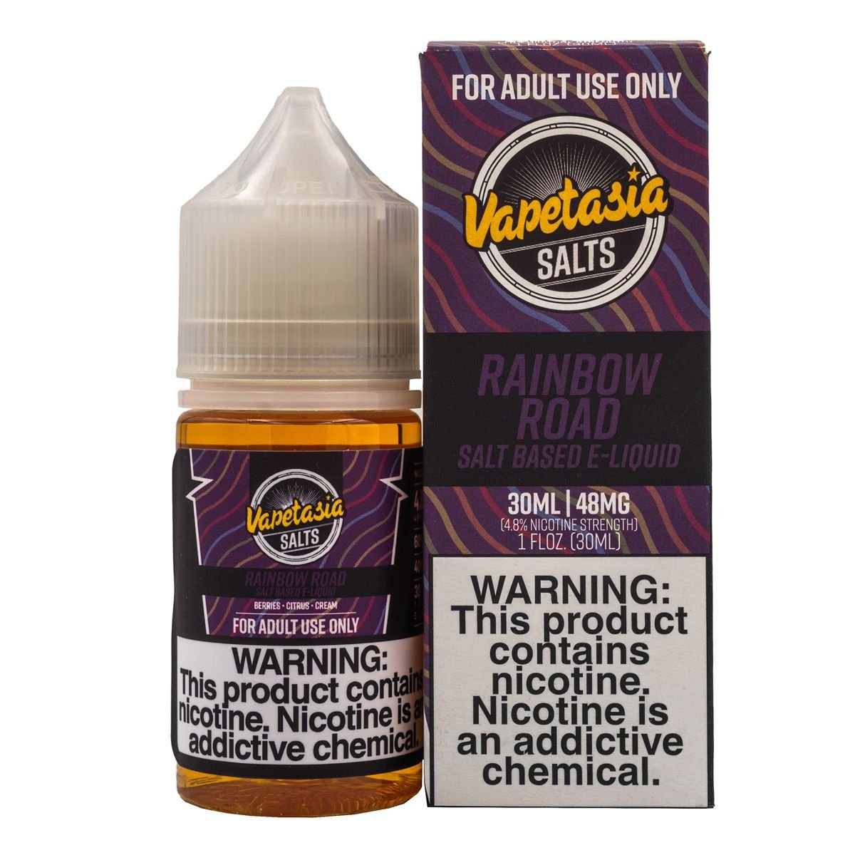 VAPETASIA SALTS RAINBOW ROAD - 30ML (24mg)