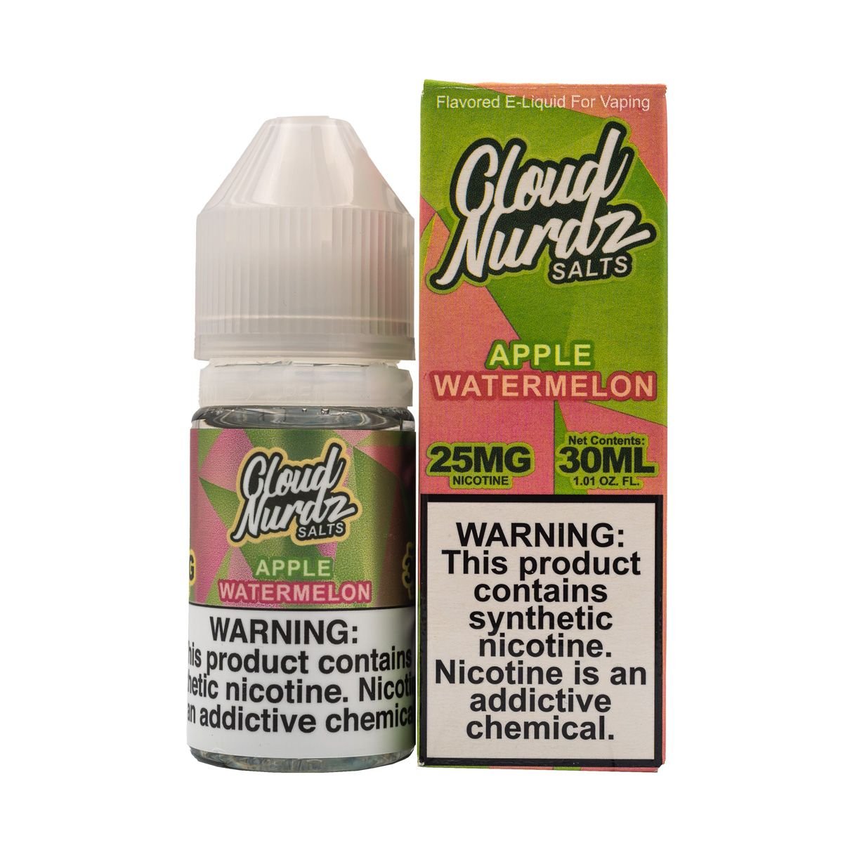CLOUD NURDZ - WATERMELON APPLE - 30ML (25mg)
