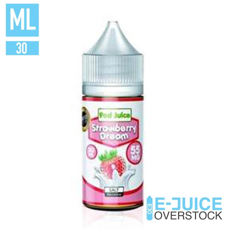 Strawberry Dream by Pod Juice 30ml SALTNIC