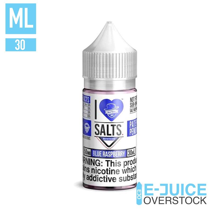 Blue Raspberry by I love Salts - 30ML (25mg)