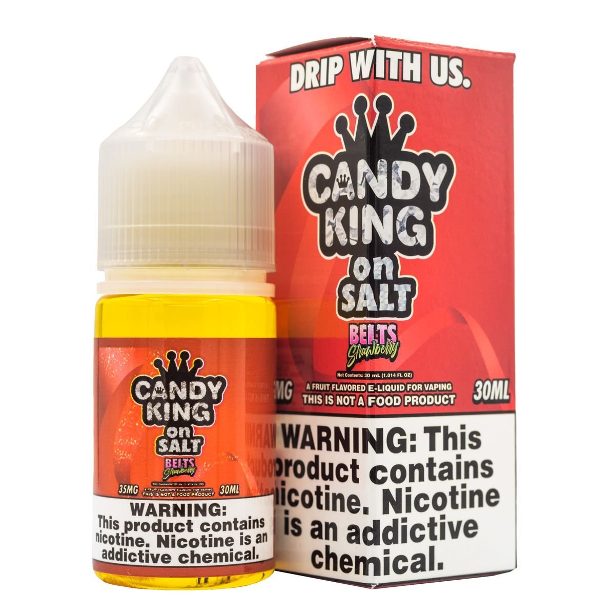 CANDY KING - BELTS STRAWBERRY - 30ML (35mg)