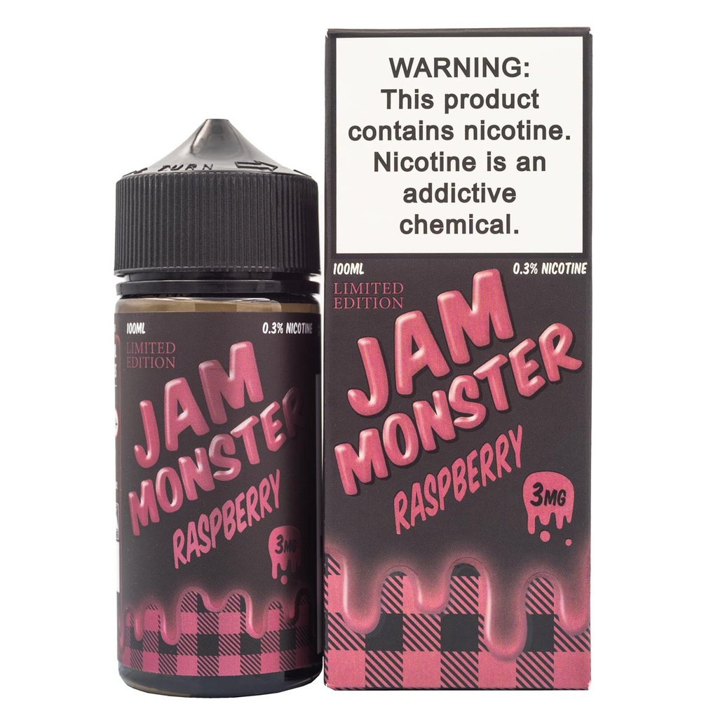 JAM MONSTER - RASPBERRY - 100ML