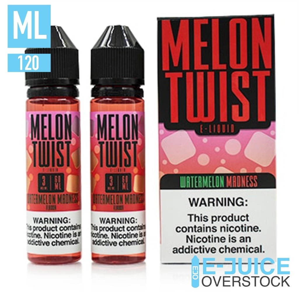 RED NO 1 (Wild Watermelon Madness) by Melon Twist 2x60ML EJUICE