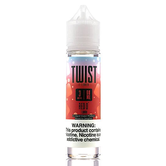 SALE! TWIST ELIQUIDS - RED 0 - 60ML