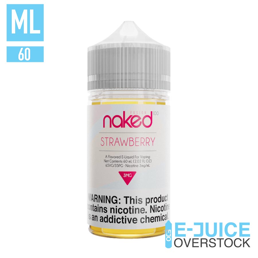 Strawberry by Naked 100 Fusion 60ML EJUICE (0mg)