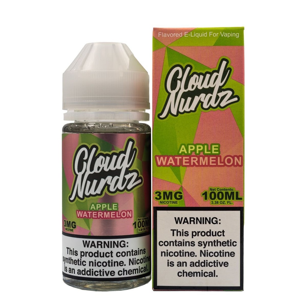 CLOUD NURDZ - APPLE WATERMELON - 100ML