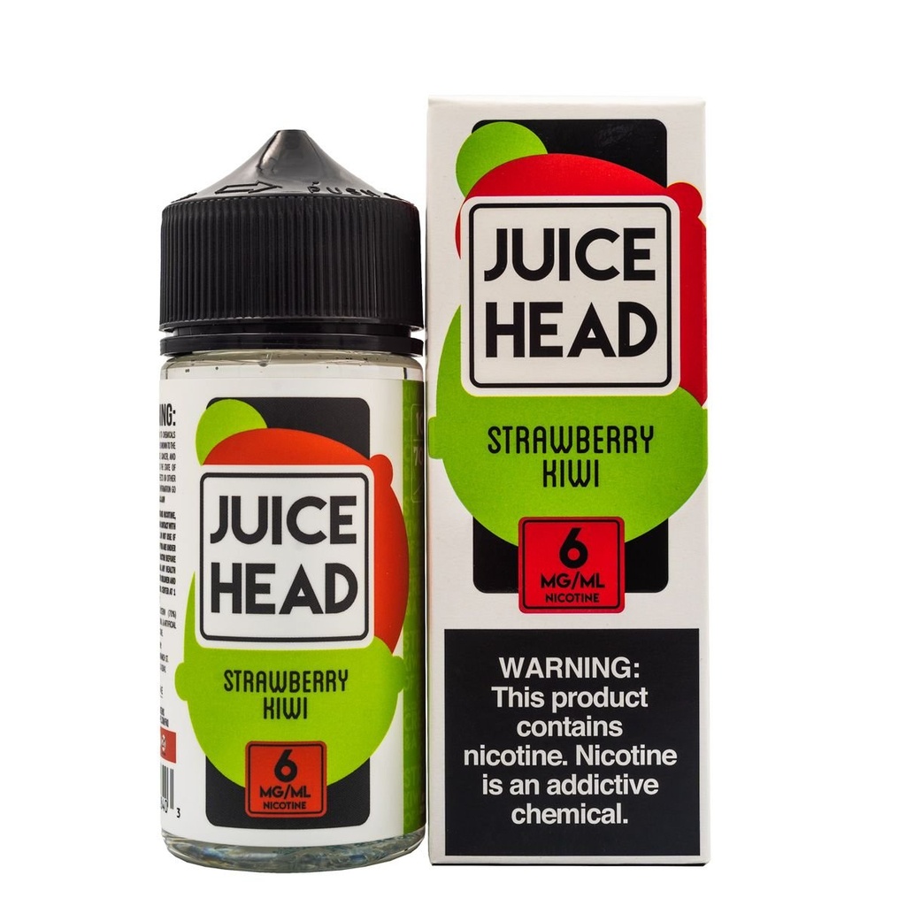 JUICE HEAD EJUICE - STRAWBERRY KIWI - 100ML