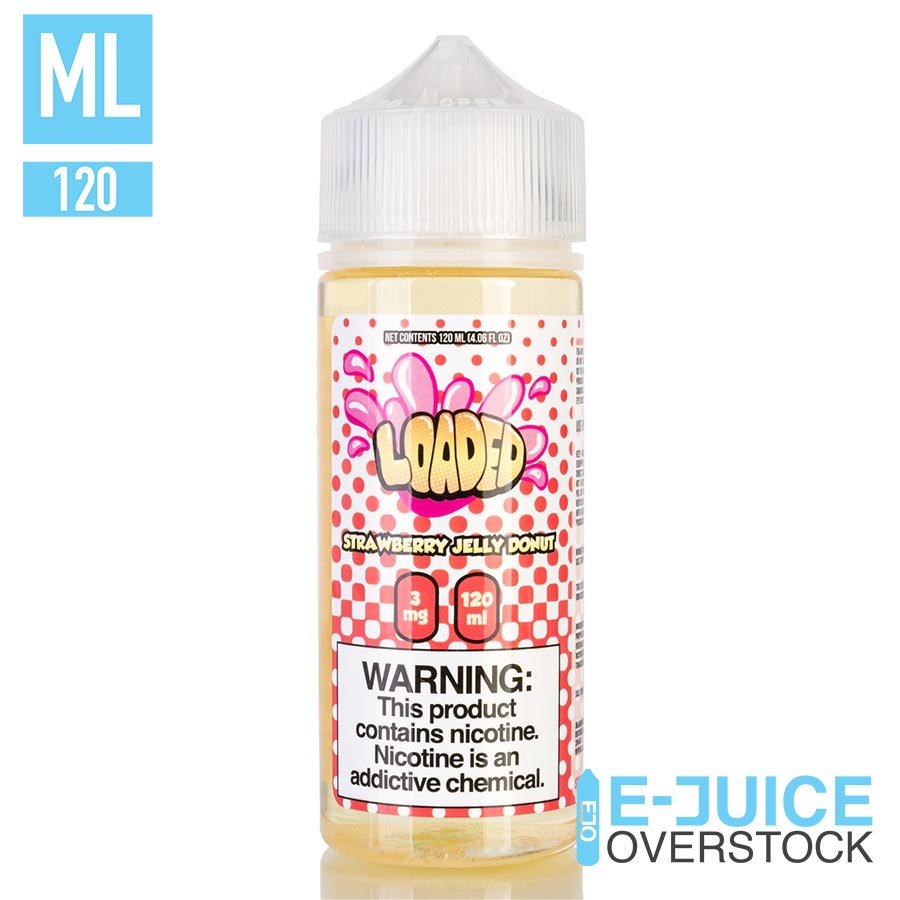 Strawberry Jelly Donut By Loaded E-Liquid
