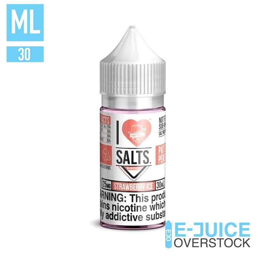 Strawberry Ice by I love Salts - 30ML (25mg)