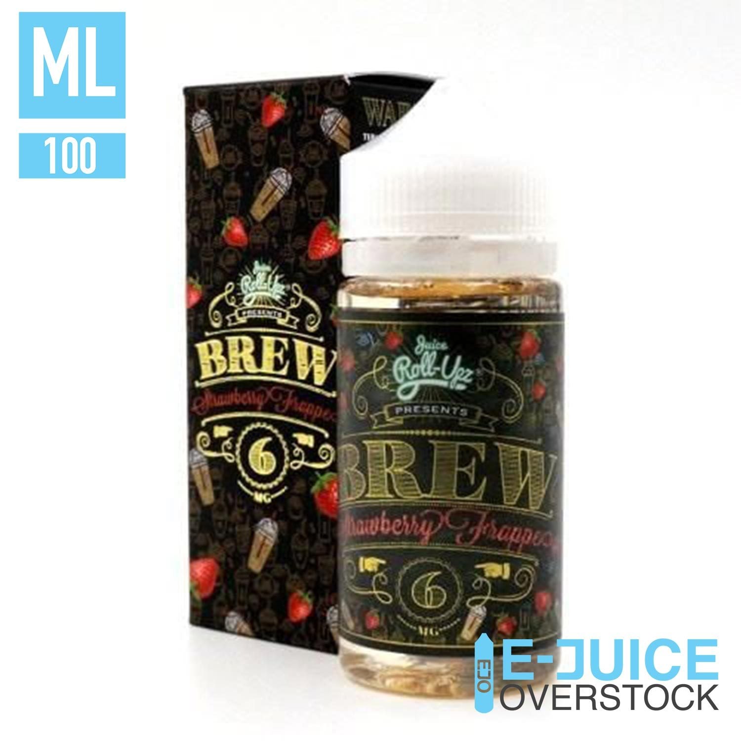 Strawberry Brew Frappes by Juice Roll Upz (0mg)