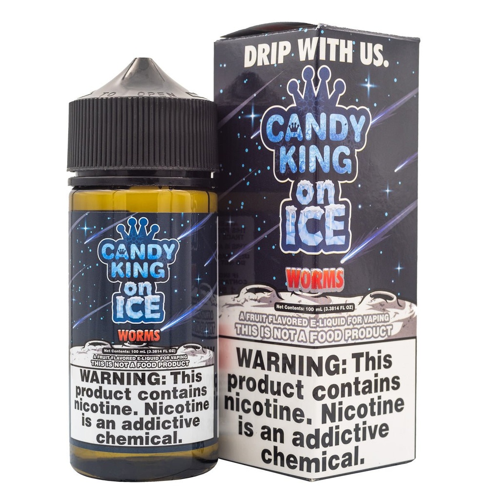CANDY KING - WORMS ICED - 100ML