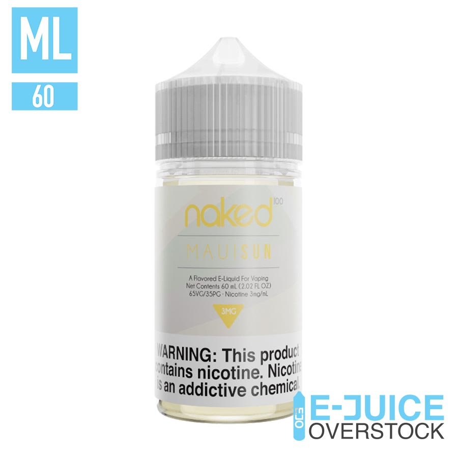 NAKED 100 EJUICE - MAUI SUN - 60ML (0mg)
