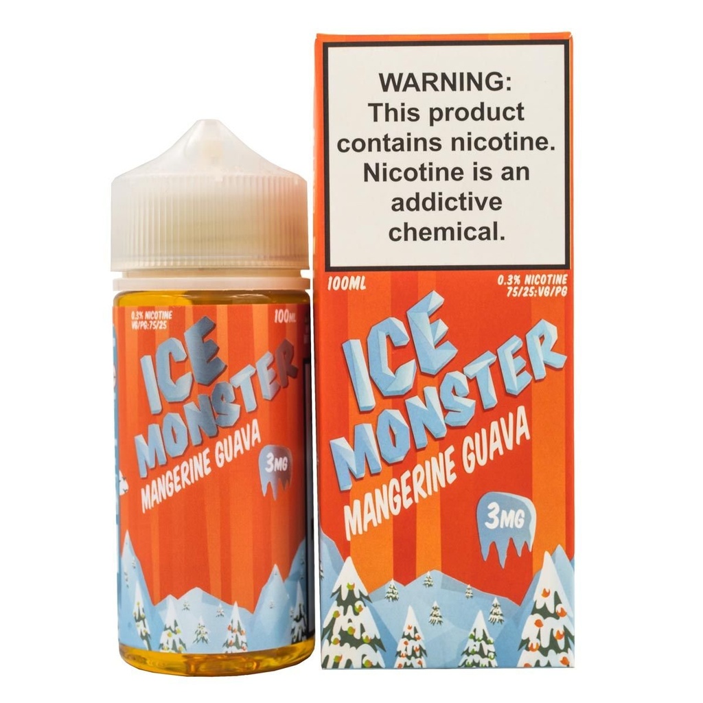 ICE MONSTER - MANGERINE GUAVA ICED - 100ML