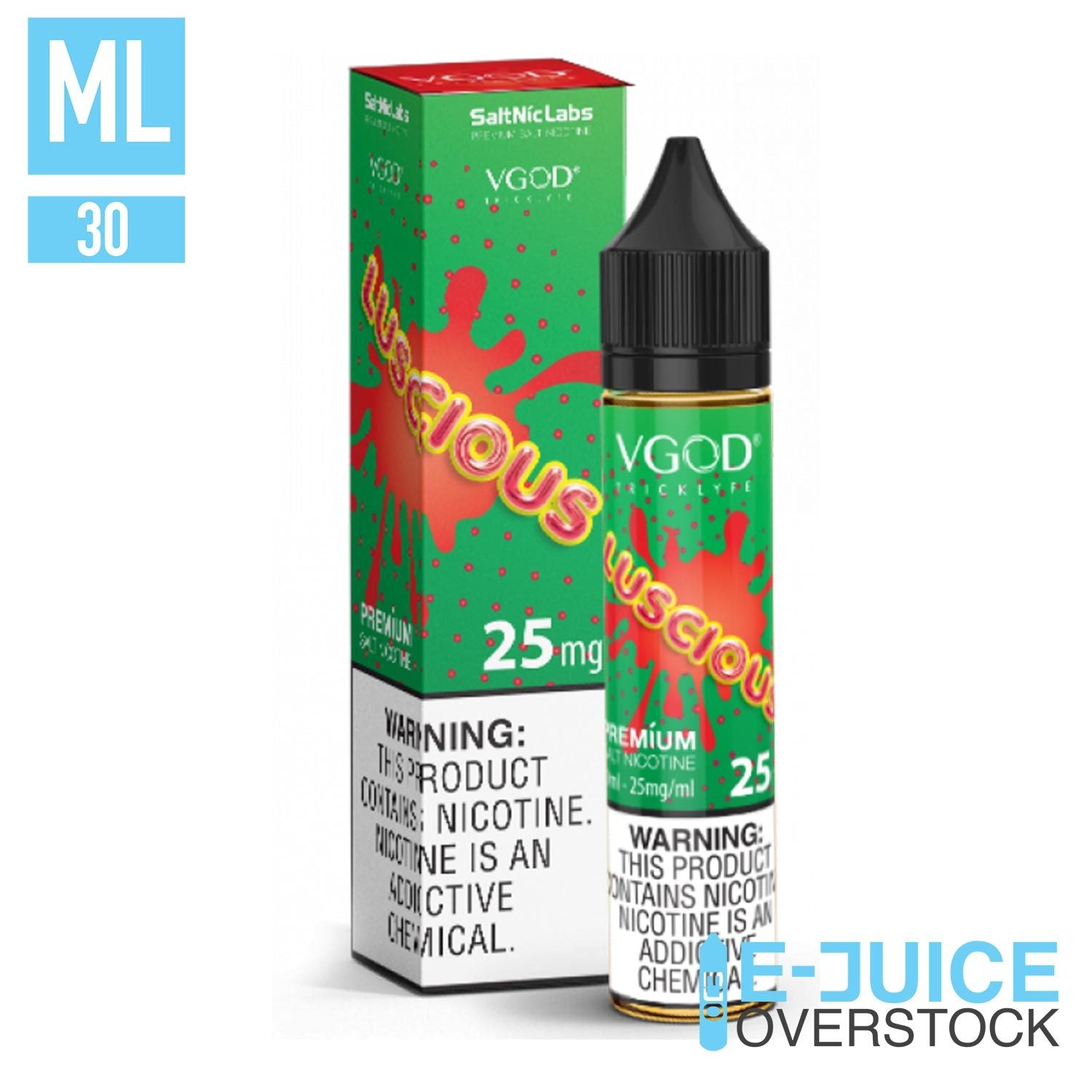 Luscious SaltNic by VGOD Salts 30ml (25mg)