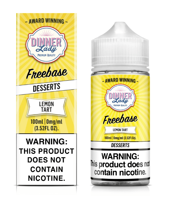 DINNER LADY E-LIQUID LEMON TART - 100ML (3mg)