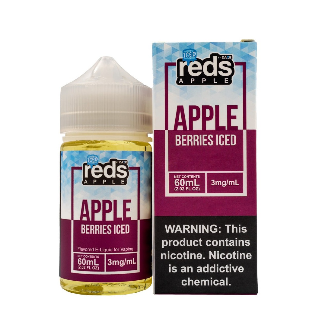 REDS APPLE EJUICE - ICED BERRIES - 60ML