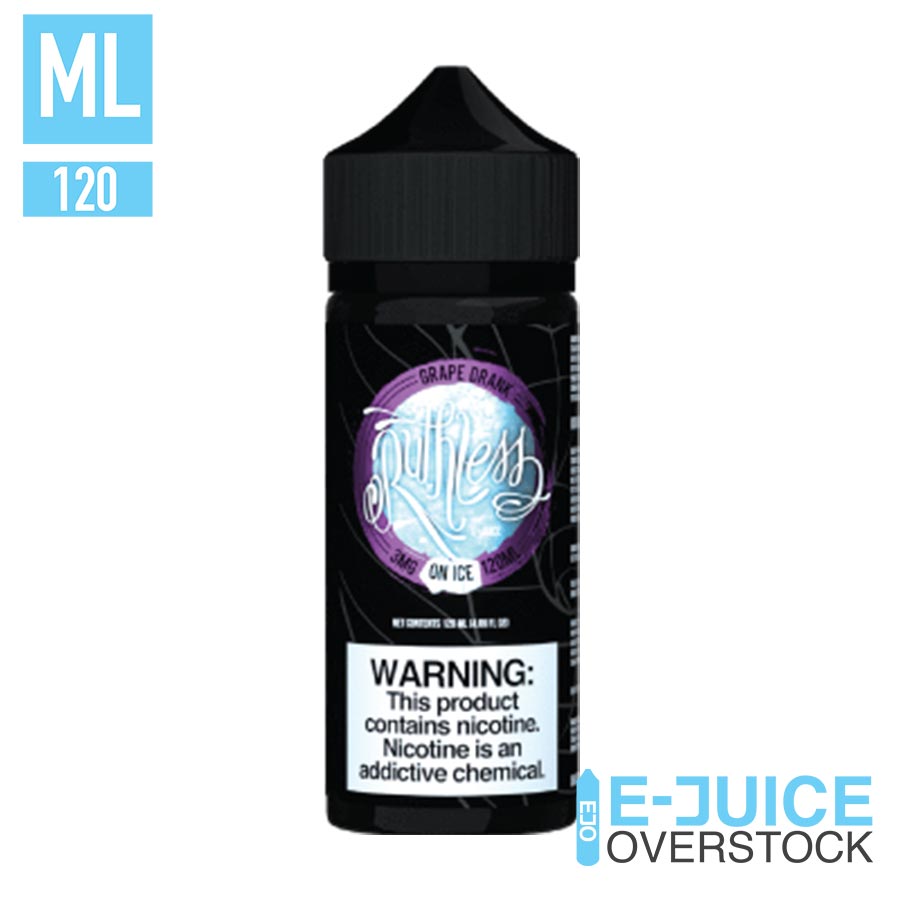RUTHLESS E-LIQUID GRAPE DRANK ON ICE - 100ML
