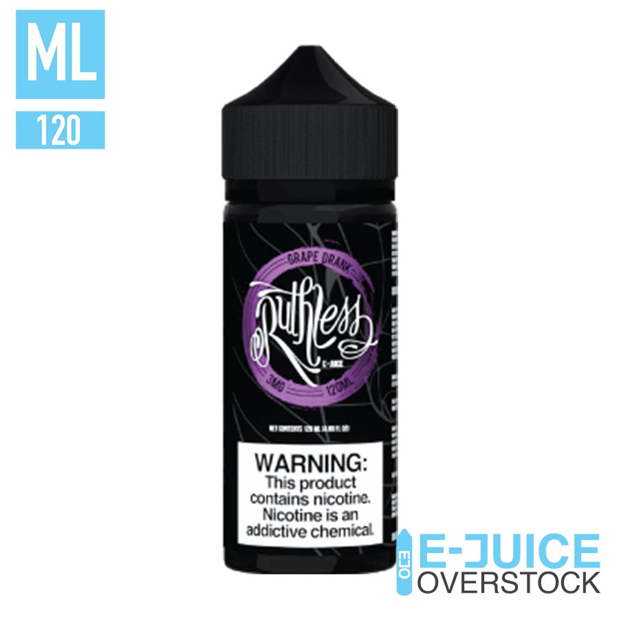 RUTHLESS E-LIQUID GRAPE DRANK - 100ML (3mg)