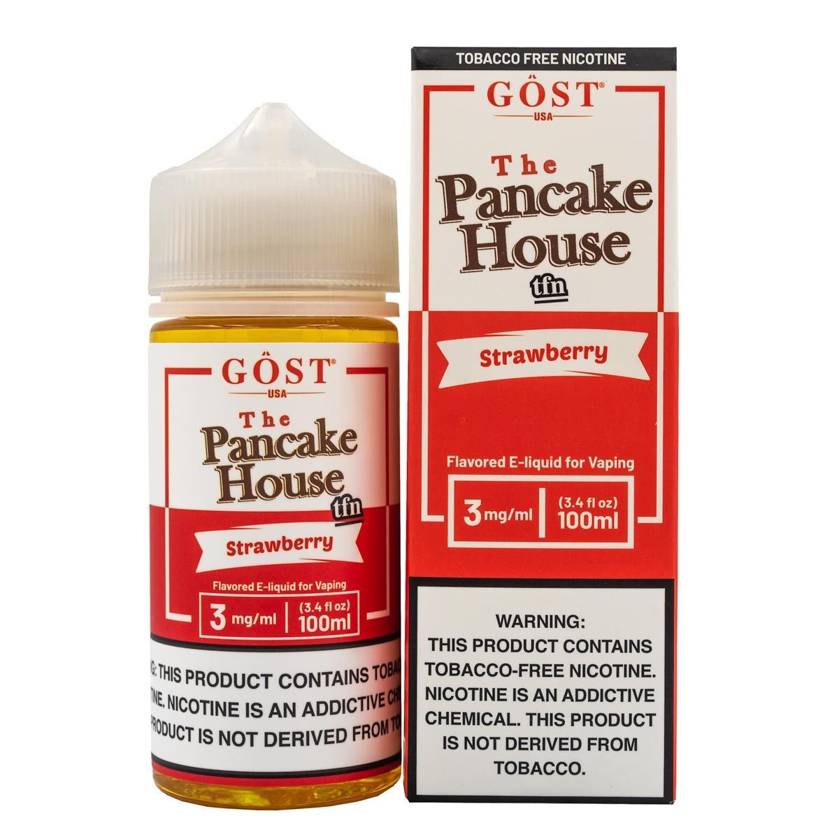 PANCAKE HOUSE - STRAWBERRY - 100ML (0mg)