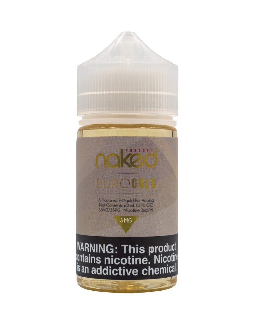 NAKED 100 EJUICE - EURO GOLD - 60ML