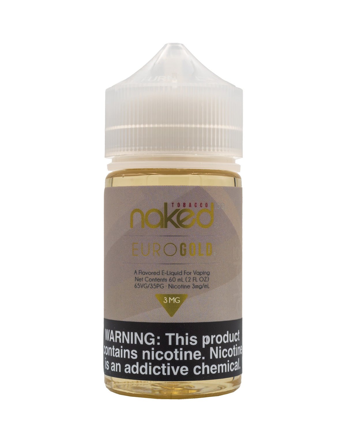 NAKED 100 EJUICE - EURO GOLD - 60ML (0mg)