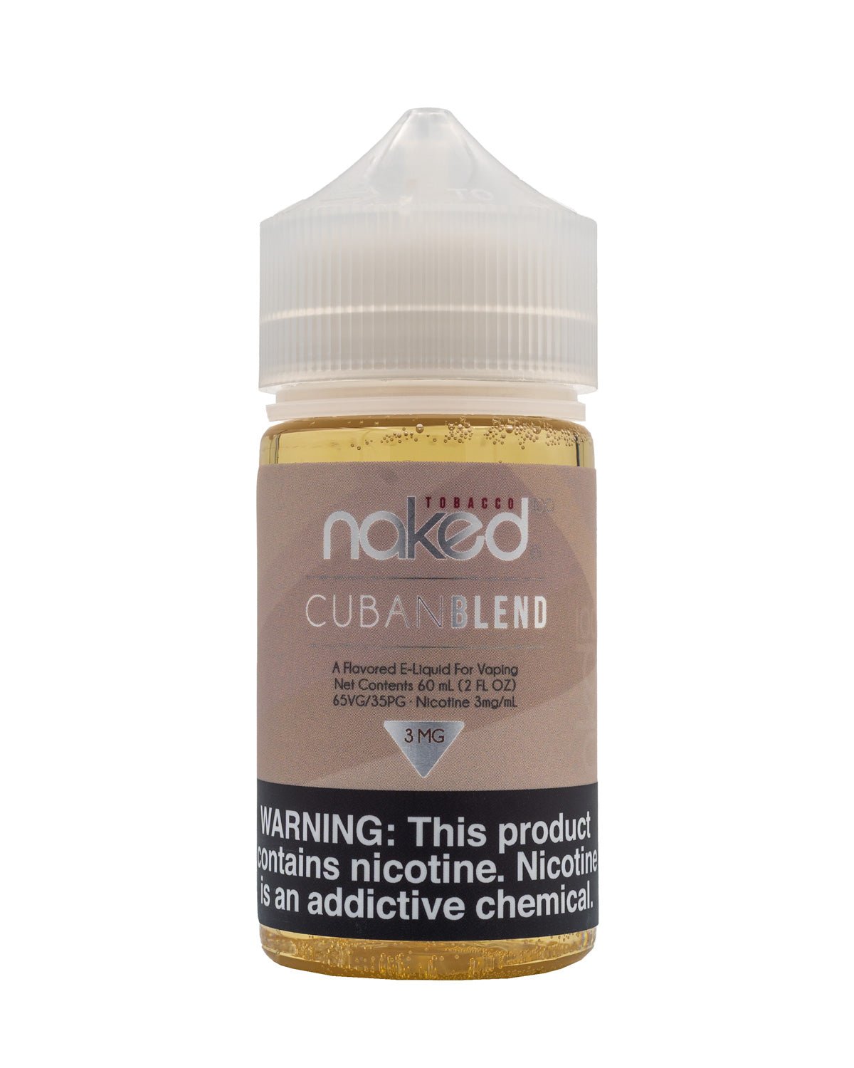 NAKED 100 EJUICE - CUBAN BLEND - 60ML (0mg)