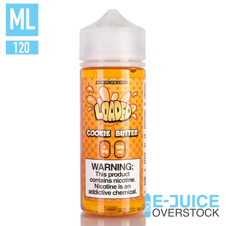Cookie Butter Ejuice By Loaded E-Liquid (0mg)