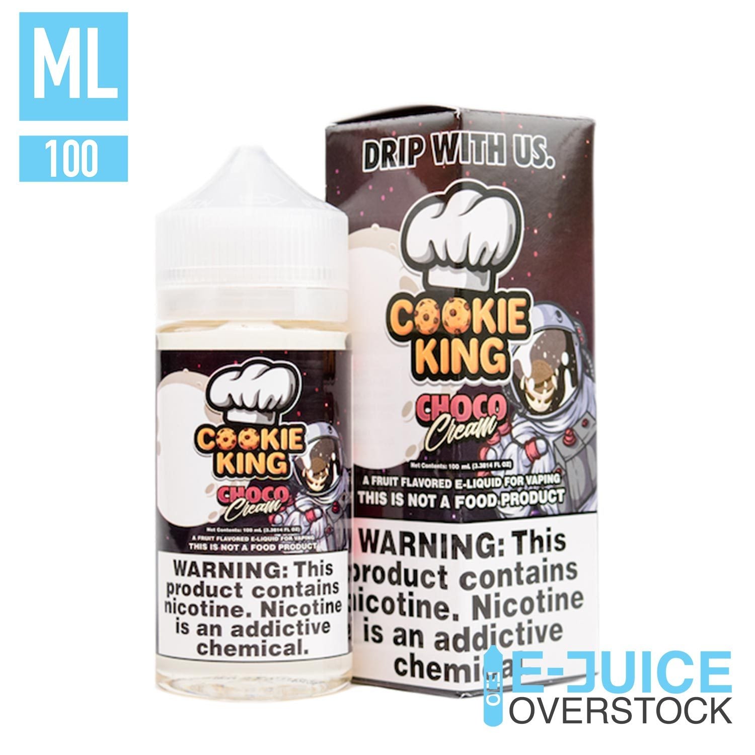 Choco Cream by Cookie King 100ML EJUICE (0mg)