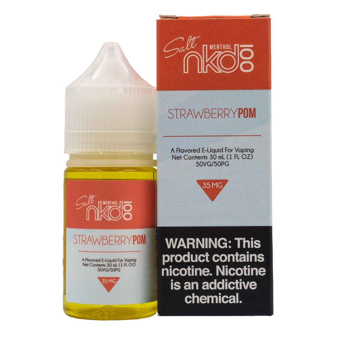 NAKED 100 SALT - STRAWBERRY POM - 30ML (35mg)