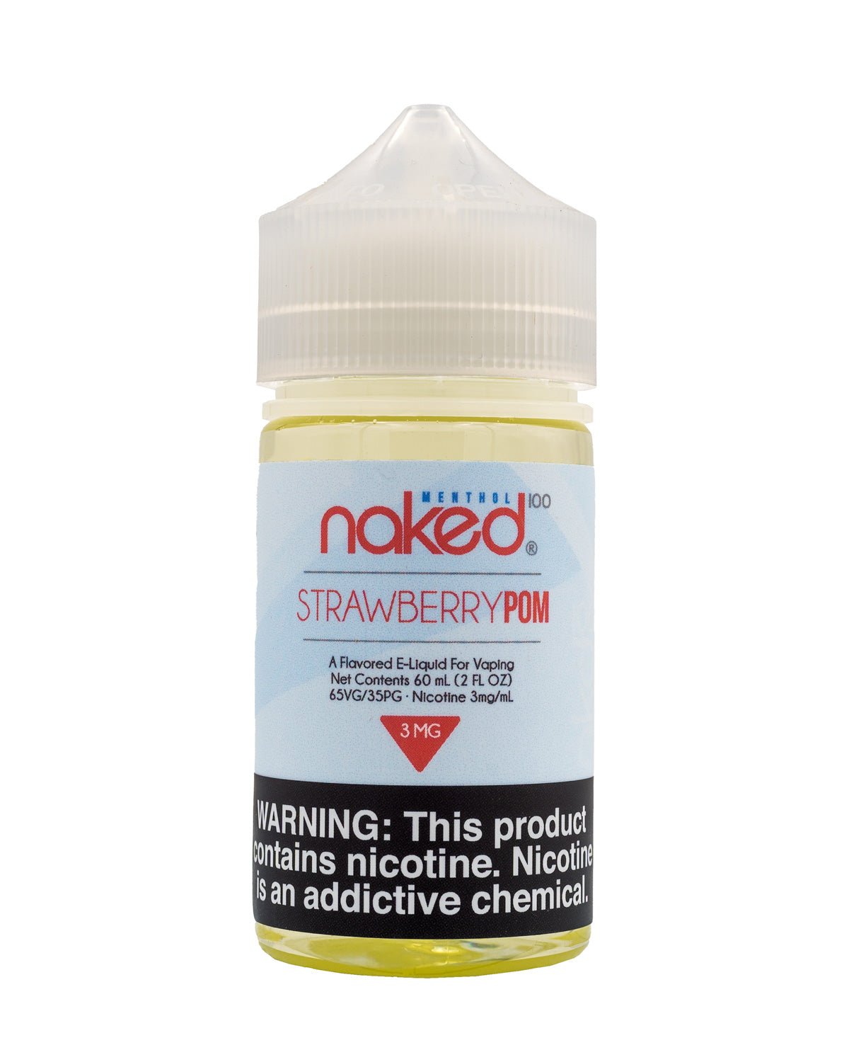 NAKED 100 EJUICE - STRAWBERRY POM - 60ML (0mg)