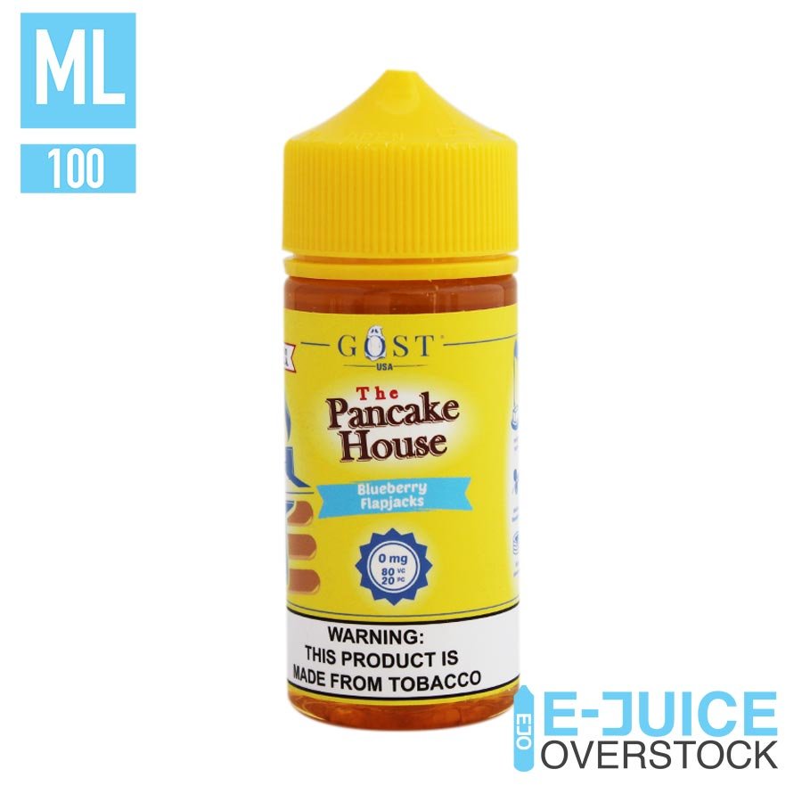 PANCAKE HOUSE EJUICE - BLUEBERRY FLAPJACKS - 100ML (0mg)