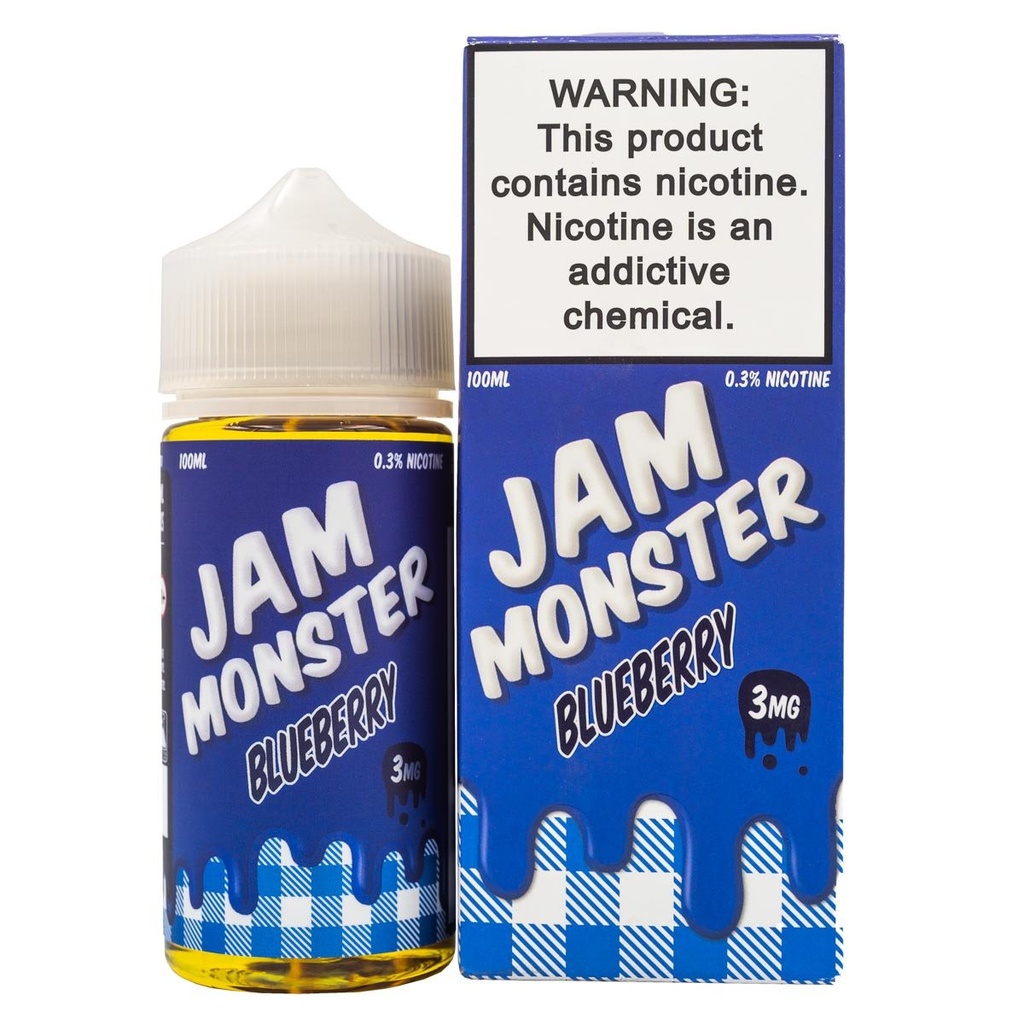 JAM MONSTER - BLUEBERRY - 100ML