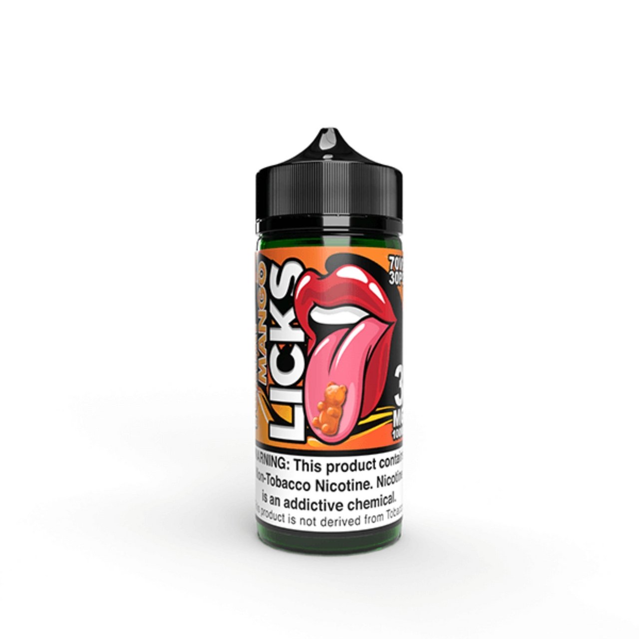 LICKS E-LIQUID YUMMI MANGO - 100ML (3mg)