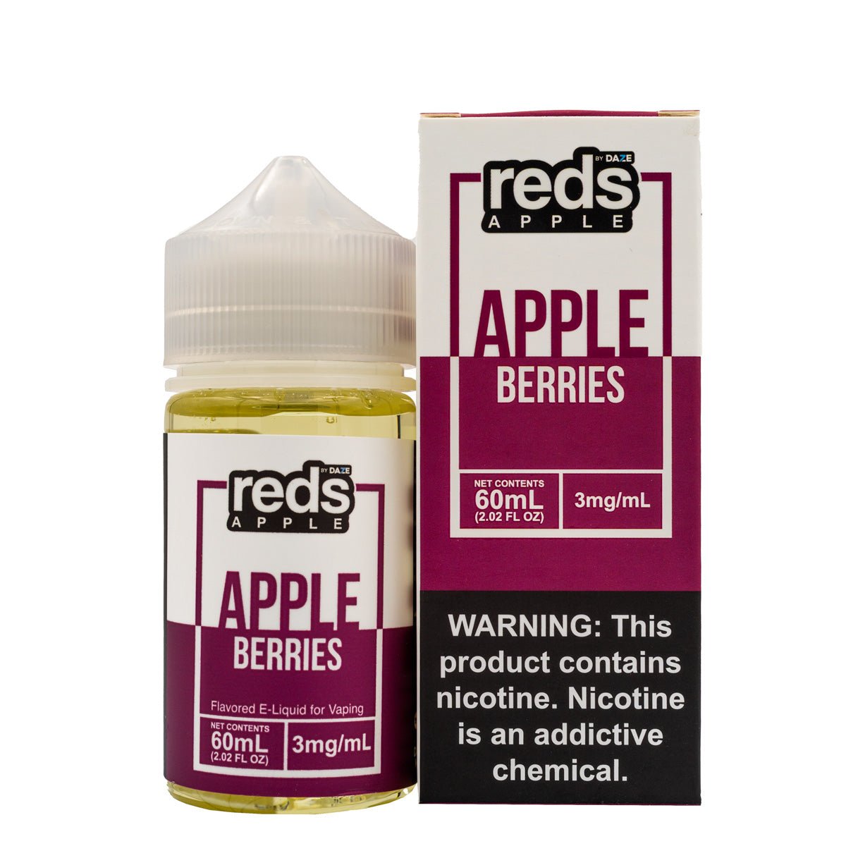REDS APPLE EJUICE - BERRIES - 60ML (0mg)