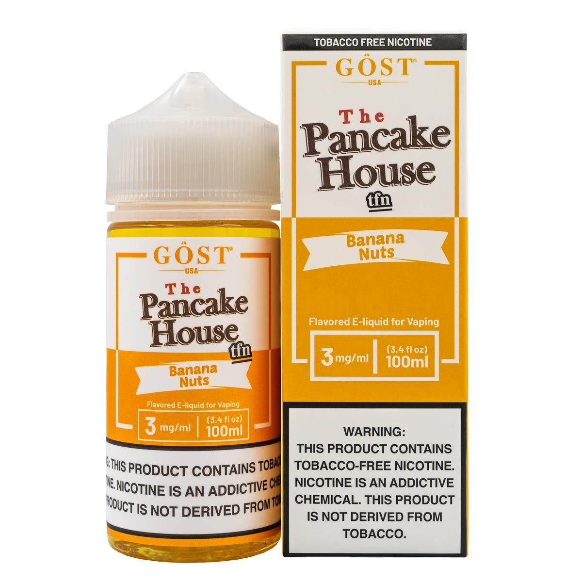PANCAKE HOUSE - BANANA NUTS - 100ML (0mg)