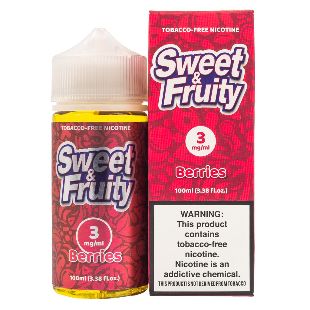 SWEET AND FRUITY EJUICE - BERRIES - 100ML