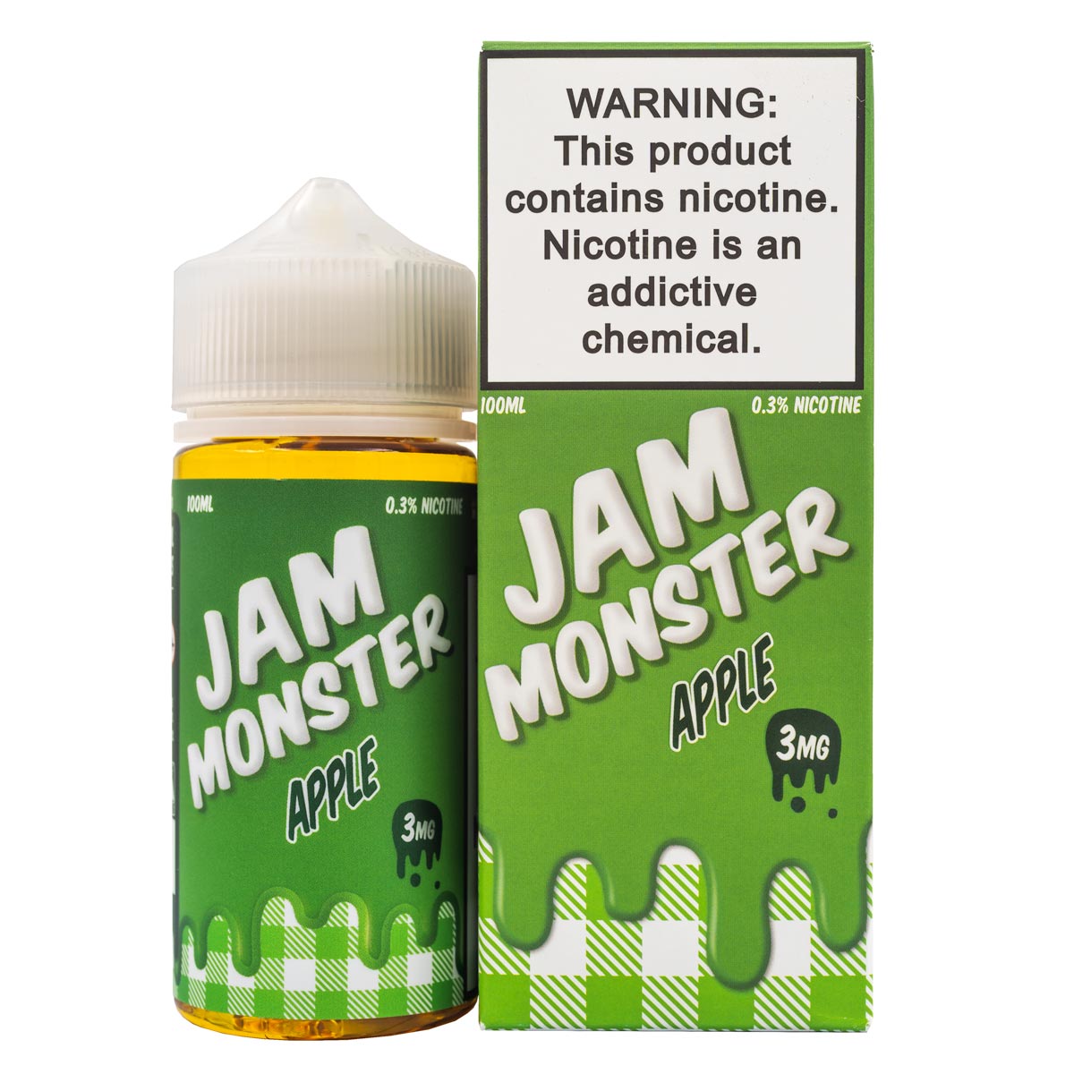 JAM MONSTER - APPLE - 100ML (0mg)