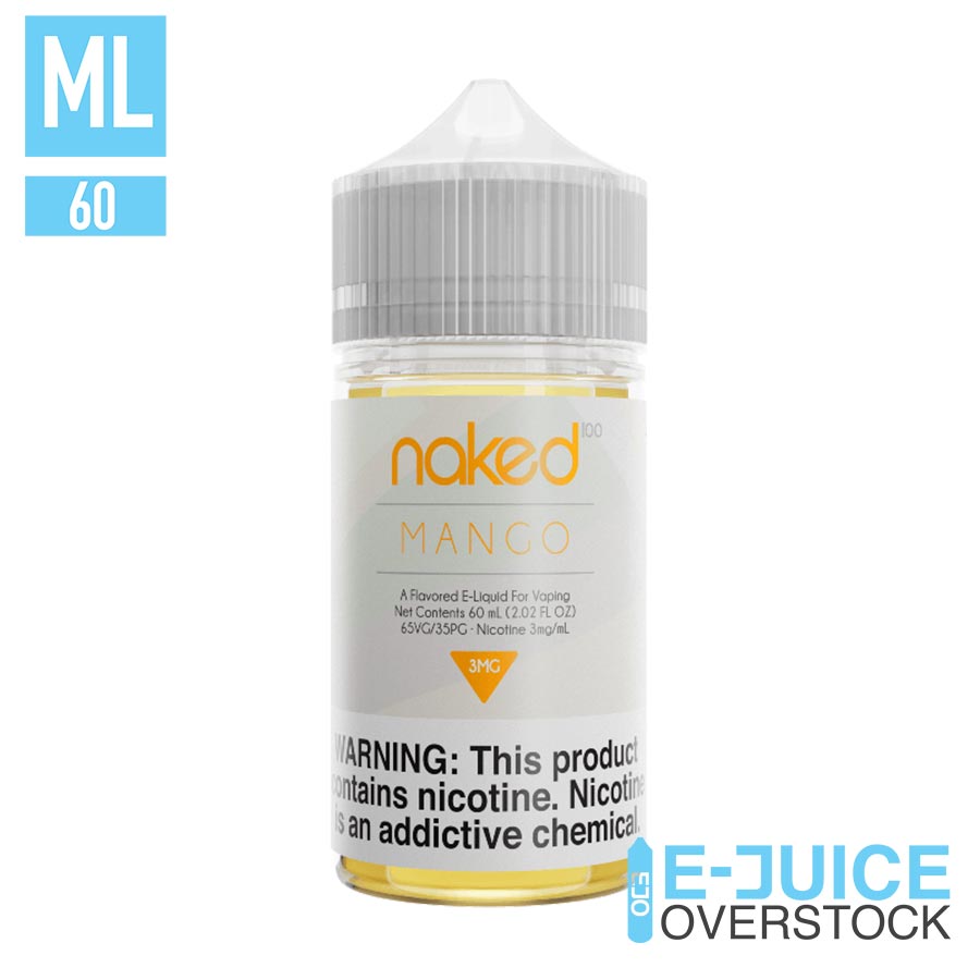 NAKED 100 EJUICE - MANGO - 60ML (0mg)