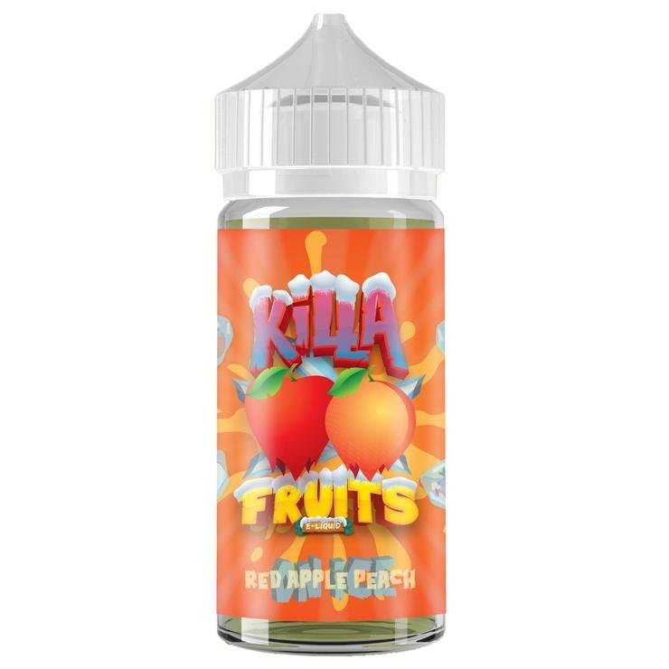 Red Apple Peach On Ice by Killa Fruits 100ML Ejuice