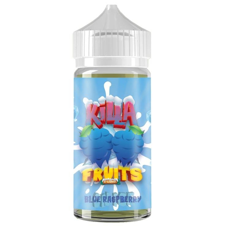 Blue Raspberry On Ice by Killa Fruits 100ML Ejuice (0mg)