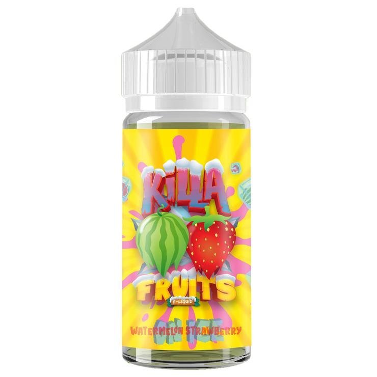Watermelon Strawberry On Ice by Killa Fruits 100ML Ejuice (0mg)
