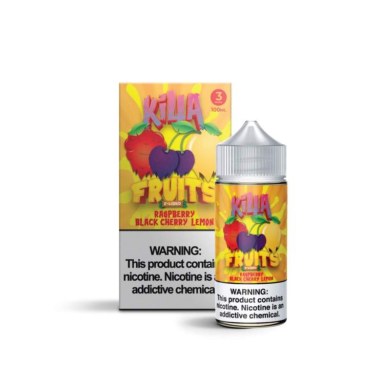 Raspberry Black Cherry Lemon by Killa Fruits 100ML Ejuice