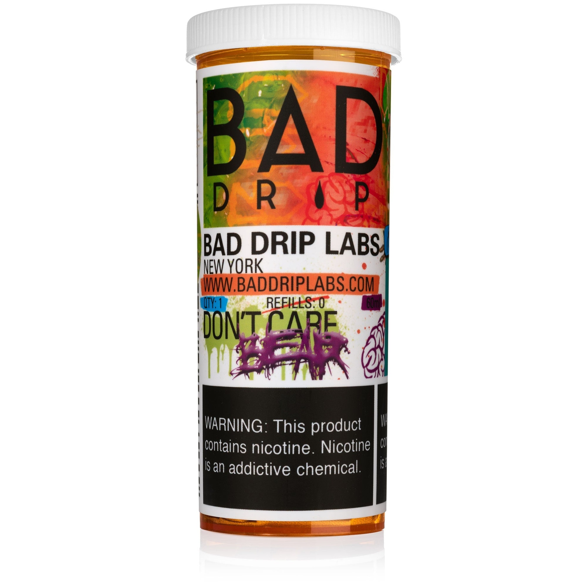 BAD DRIP LABS - DON’T CARE BEAR - 60ML (0mg)