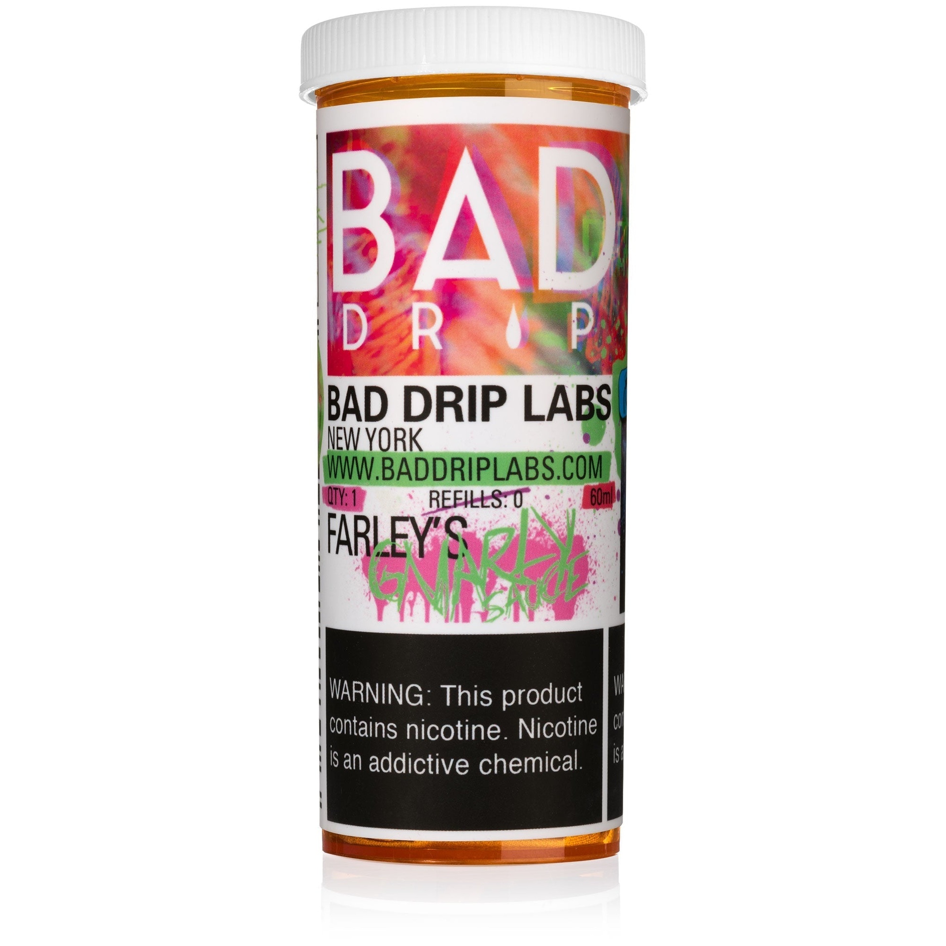 BAD DRID LABS - FARLEY'S GNARLY - 60ML (0mg)