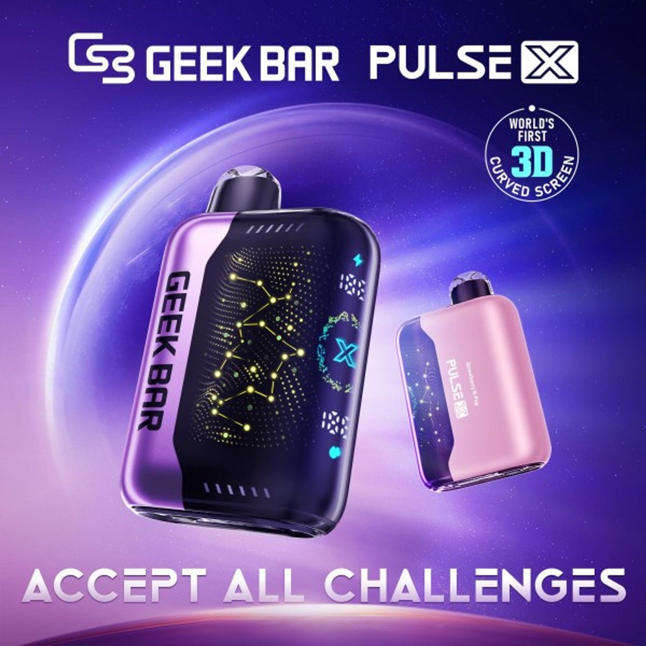 Geek Bar Pulse X 25000 Disposable Vape (Banana Taffy Freeze)