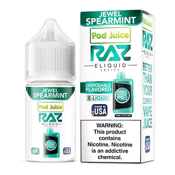 POD JUICE X RAZ - JEWEL SPEARMINT - 30ML (35mg)