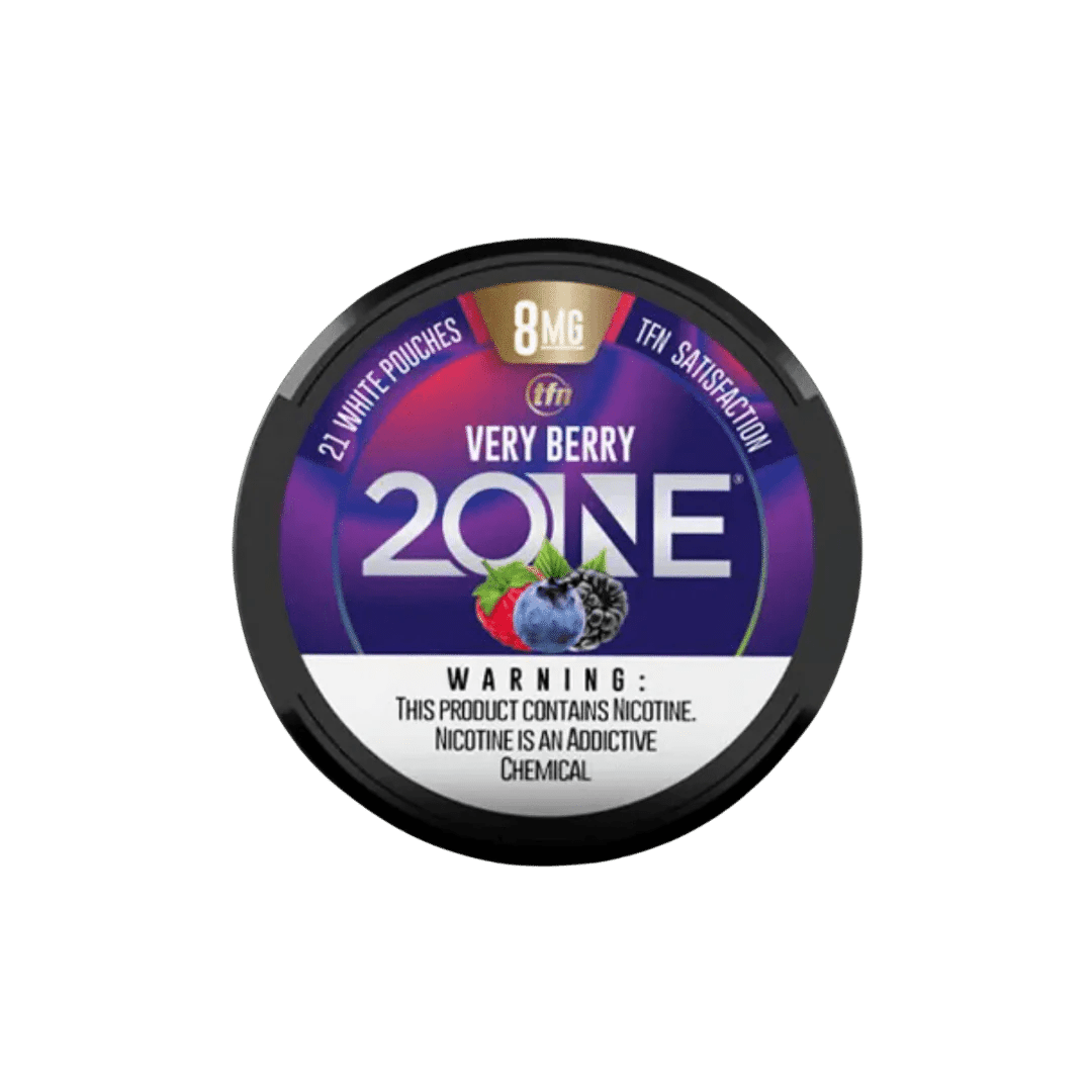2ONE NICOTINE POUCHES - VERY BERRY